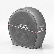 Tire Cover Set Gray2931Diameter / S - Explore Land