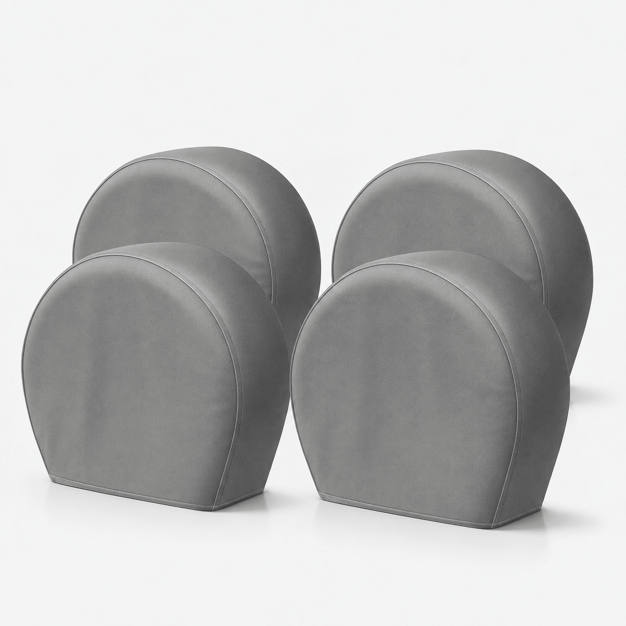 Tire Cover Set Gray S (Fits Tire Diameters 23''-25.75'') - Explore Land