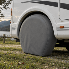 Tire Cover Set Gray S (Fits Tire Diameters 23''-25.75'') - Explore Land