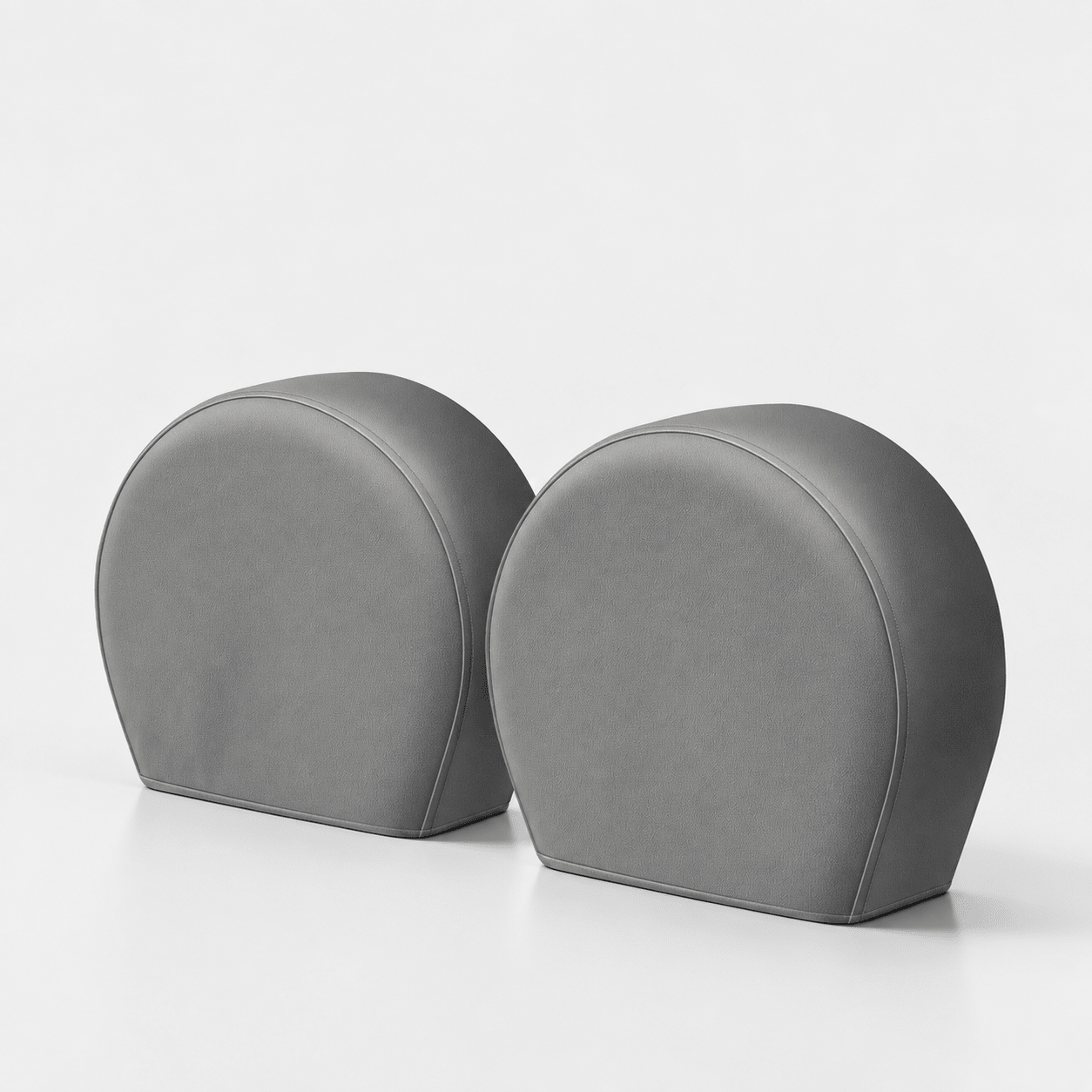 Tire Cover Set Gray S (Fits Tire Diameters 23''-25.75'') - Explore Land