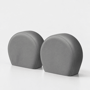 Tire Cover Set Gray S (Fits Tire Diameters 23''-25.75'') - Explore Land