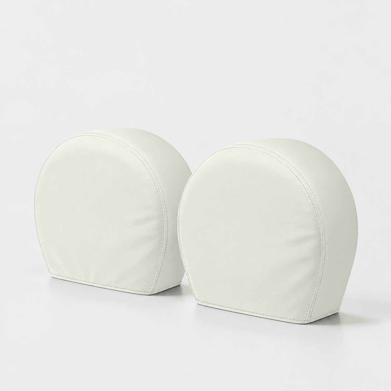 Tire Cover Set White S (Fits Tire Diameters 23''-25.75'') - Explore Land