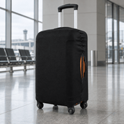 Travel Luggage Cover Black S(18"-22"luggage) - Explore Land