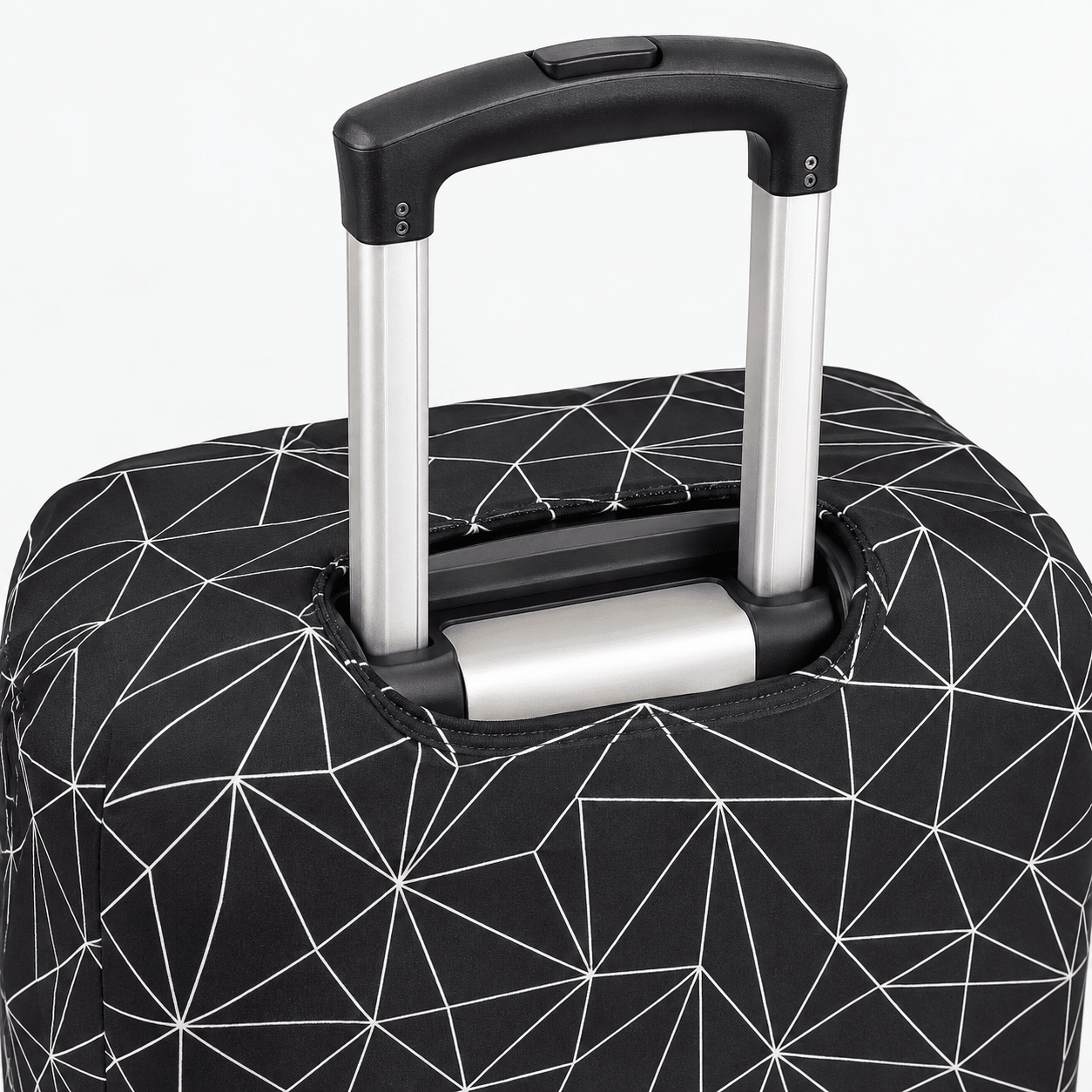 Travel Luggage Cover Brief Polygonal S(18"-22"luggage) - Explore Land