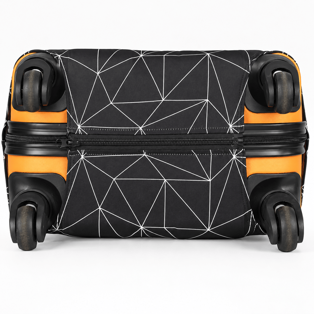 Travel Luggage Cover Brief Polygonal S(18"-22"luggage) - Explore Land
