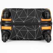 Travel Luggage Cover Brief Polygonal S(18"-22"luggage) - Explore Land