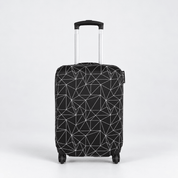 Travel Luggage Cover Brief Polygonal S(18"-22"luggage) - Explore Land