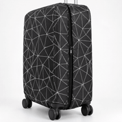 Travel Luggage Cover Brief Polygonal S(18"-22"luggage) - Explore Land