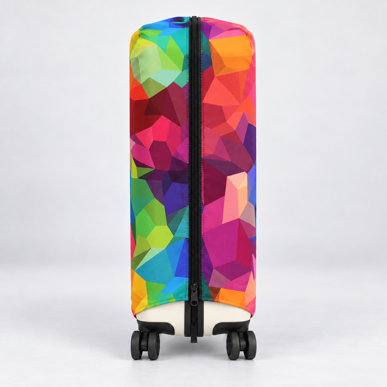 Travel Luggage Cover Geometry M(23"-26" luggage) - Explore Land