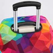 Travel Luggage Cover Geometry M(23"-26" luggage) - Explore Land