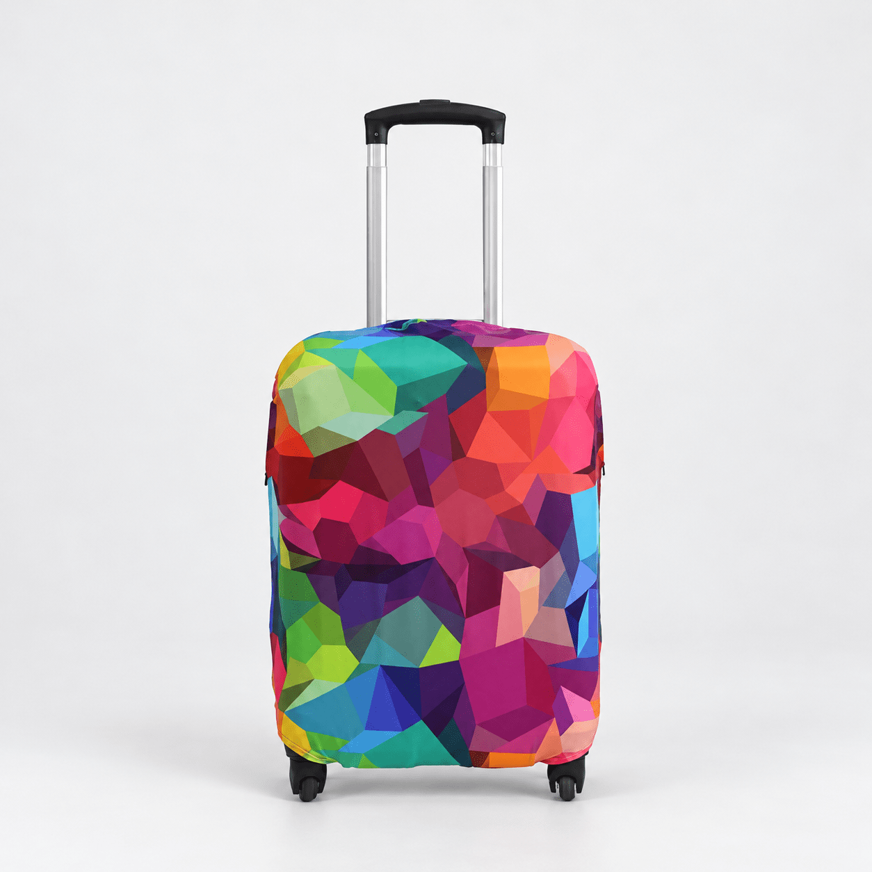Travel Luggage Cover Geometry M(23"-26" luggage) - Explore Land
