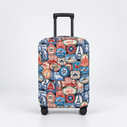 Travel Luggage Cover Landmark Sticker S (18"-22" Luggage) - Explore Land
