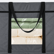Tri-Fold Mattress Storage Bag Grey Fits 6" Twin & Twin XL Mattress& Wheel - Explore Land