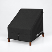 Waterproof Patio Chair Cover Black 30"W x 33"D x 34"H - Explore Land