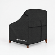 Waterproof Patio Chair Cover Black 30"W x 33"D x 34"H - Explore Land
