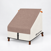 Waterproof Patio Chair Cover Light tan & Khaki 28"W x 30"D x 28"H - Explore Land