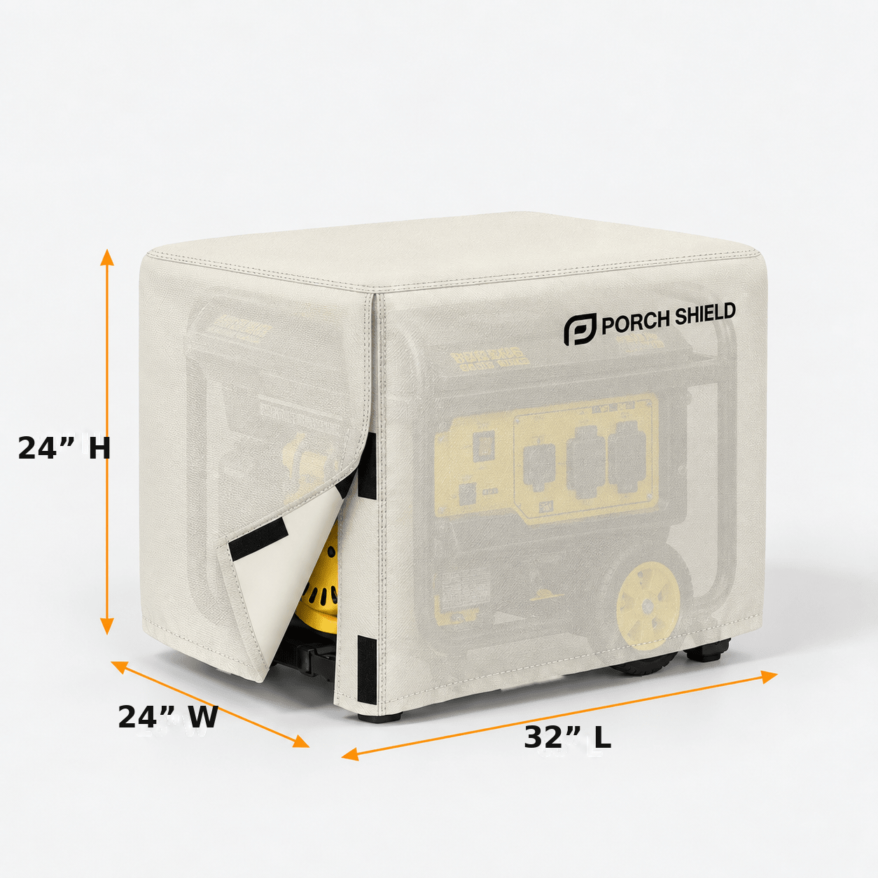 Waterproof Universal Generator Cover Gray 322424 - Explore Land