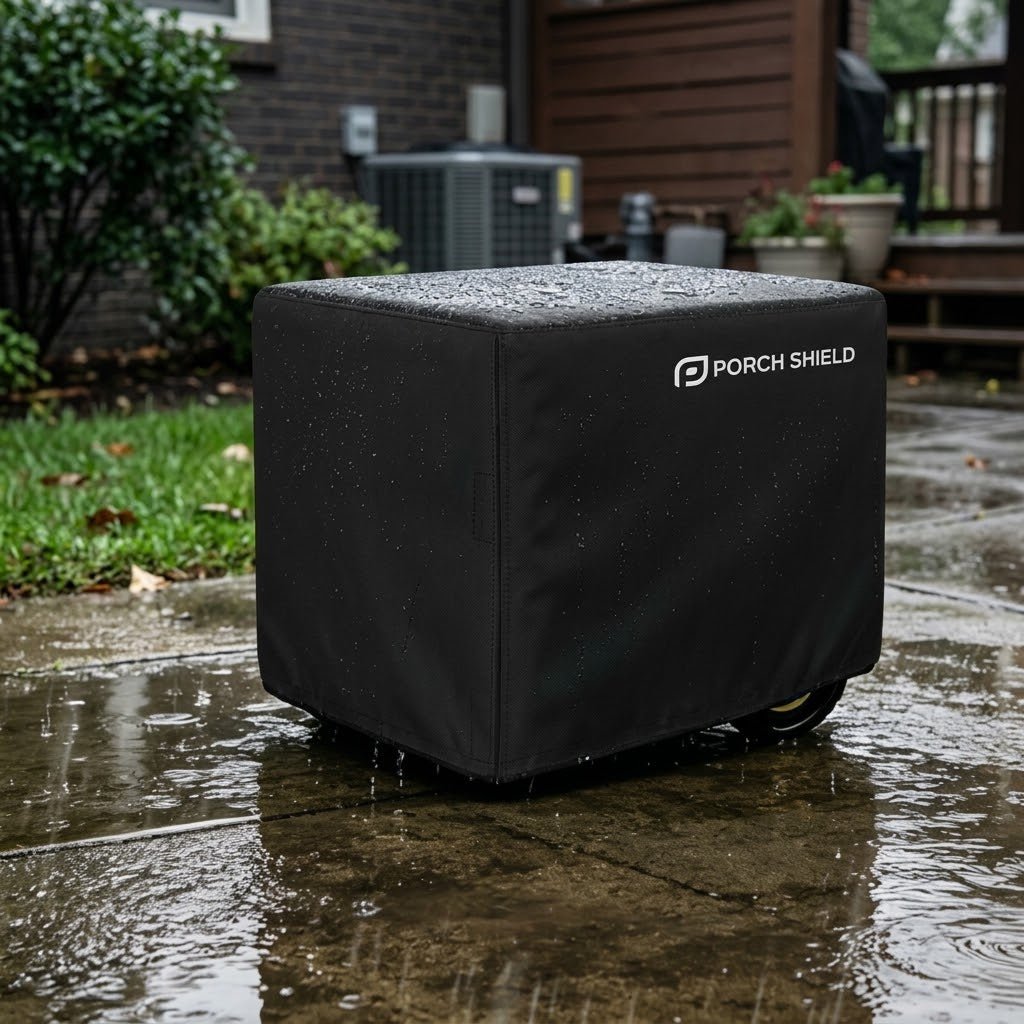 Waterproof Universal Generator Cover Light Tan 32''(L) x 24''(W) x 24''(H) - Explore Land