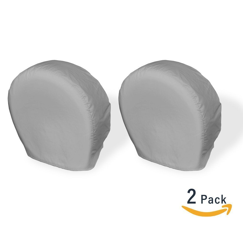 Explore Land Universal Fit Tire Cover Charcoal 2 Pack