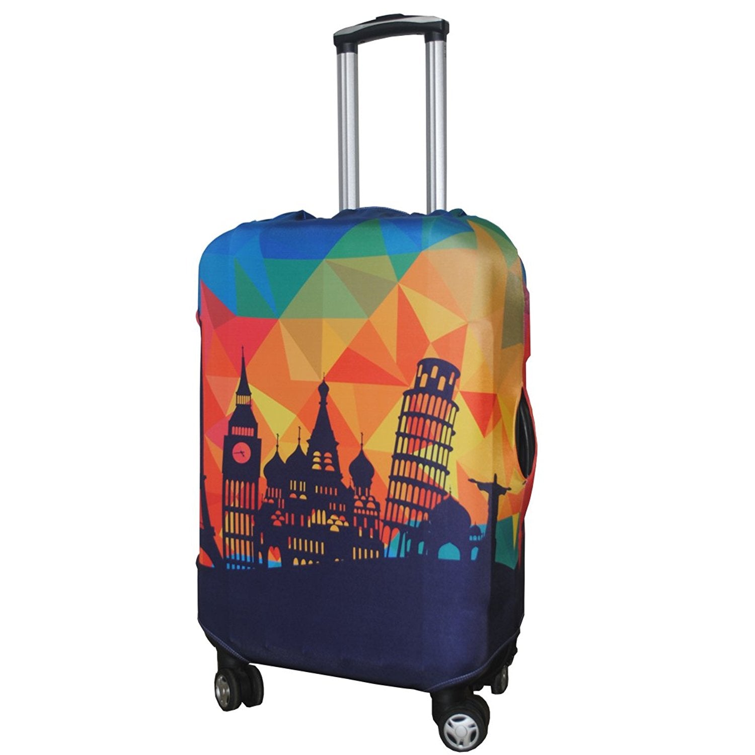 explore land travel luggage cover