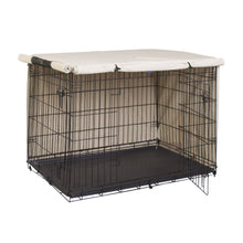 Explore Land Dog Crate Cover Durable - Polyester Pet Kennel Cover Universal Fit for 24-48 inches Wire Dog Crate