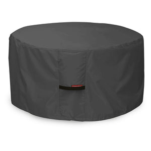 Porch Shield 100% Waterproof Heavy Duty Patio Round Fire Pit/Table Cover Black