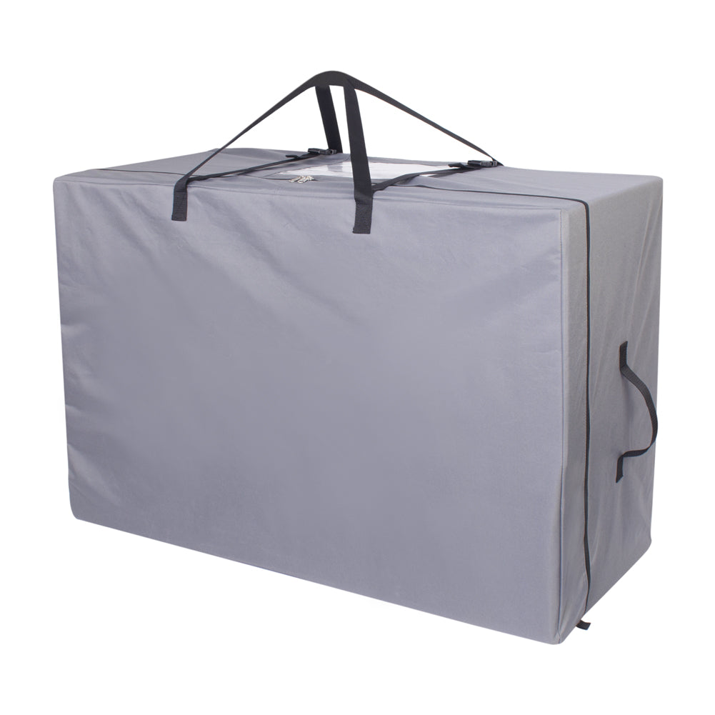 Cuddly Nest Folding Mattress Storage Bag Heavy Duty Carry Case for Tri-Fold Guest Bed Mattress