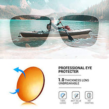 Konlley Polarized Fishing Sunglasses for Man and Women with Flexible Frame