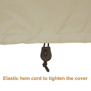 Porch Shield 100% Waterproof Universal Generator Cover Generator Dust Sheets Light Tan