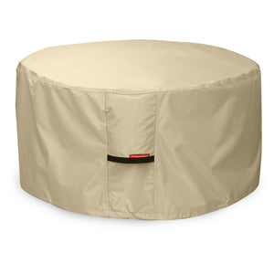 Porch Shield 100% Waterproof Heavy Duty Patio Round Fire Pit/Table Cover