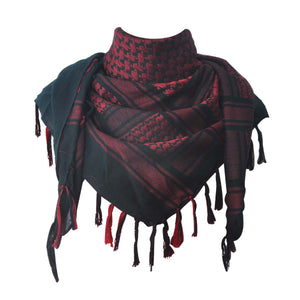 Explore Land 100% Cotton Shemagh Tactical Desert Scarf Wrap