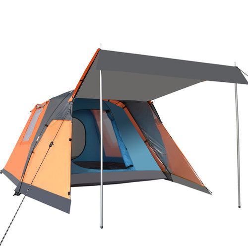 Porch Shield 3-4 Person High Quality Automatic Pop Up Camping Tent